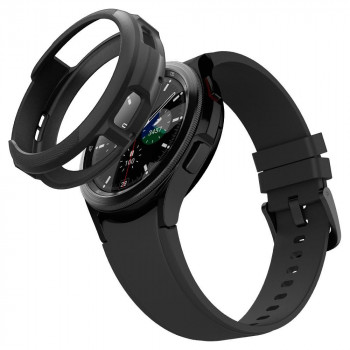 Husa pentru Samsung Galaxy Watch4 Classic (46mm) - Spigen Liquid Air - Matte Black - Img 2