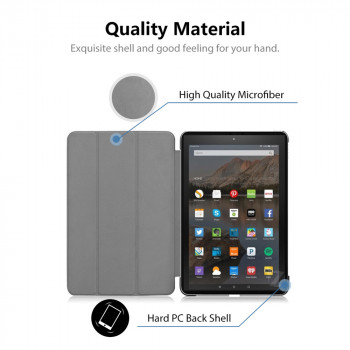 Husa pentru tableta Amazon Fire HD 10 (2017/2019) - Techsuit FoldPro - Black - Img 3