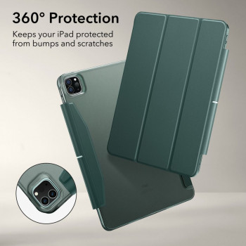 Husa pentru tableta iPad Pro 12.9 (2021 / 2022) - ESR Ascend Trifold - Forest Green - Img 3