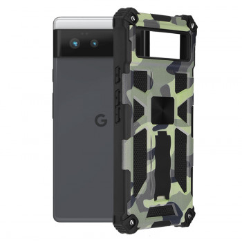 Husa telefon Google Pixel 6 - Techsuit Blazor Series - Camo Lime