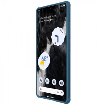 Husa telefon Google Pixel 7 - Nillkin Super Frosted Shield Pro - Blue - Img 2