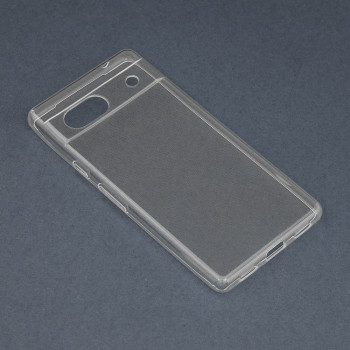Husa telefon Google Pixel 7a - Techsuit Clear Silicone - Transparent - Img 3