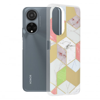 Husa telefon Honor X7 - Techsuit Marble Series - Purple Hex