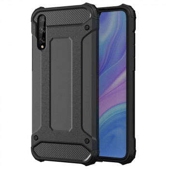 Husa telefon Huawei P Smart S / Y8p - Techsuit Hybrid Armor - Black - Img 1