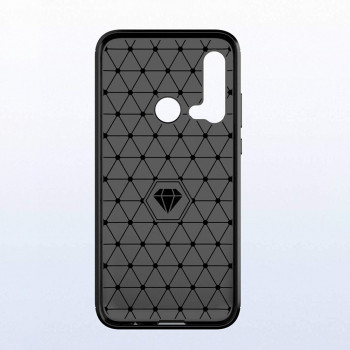 Husa telefon Huawei P20 Lite 2019 - Techsuit Carbon Silicone - Black - Img 4
