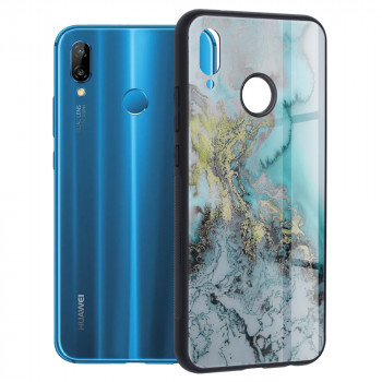 Husa telefon Huawei P20 Lite - Techsuit Glaze Series - Blue Ocean