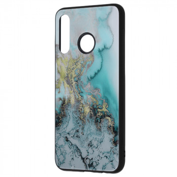 Husa telefon Huawei P30 lite / P30 lite New Edition - Techsuit Glaze Series - Blue Ocean - Img 4