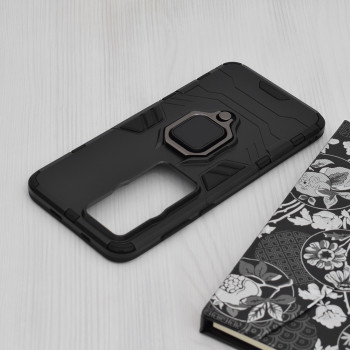 Husa telefon Huawei P60 - Techsuit Silicone Shield - Black - Img 4