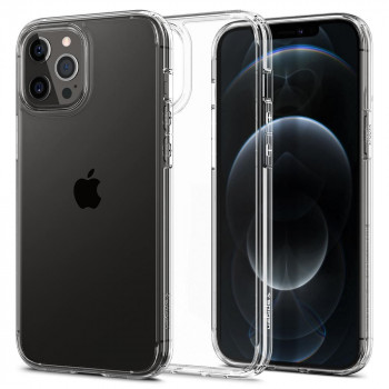 Husa telefon iPhone 12 Pro Max - Spigen Ultra Hybrid - Clear