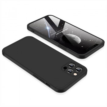 Husa telefon iPhone 13 Pro + Folie - GKK 360 - Black - Img 4