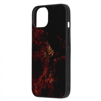 Husa telefon iPhone 13 - Techsuit Glaze Series - Red Nebula - Img 3