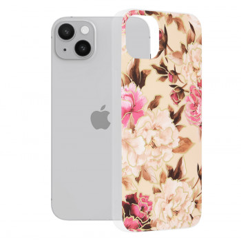 Husa telefon iPhone 14 Plus - Techsuit Marble Series - Mary Berry Nude