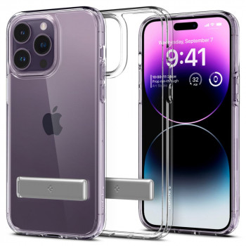 Husa telefon iPhone 14 Pro Max - Spigen Ultra Hybrid S - Crystal Clear
