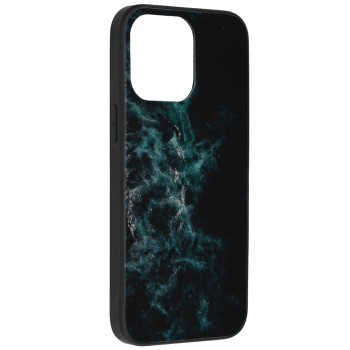 Husa telefon iPhone 14 Pro Max - Techsuit Glaze Series - Blue Nebula - Img 2