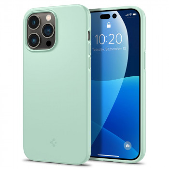 Husa telefon iPhone 14 Pro - Spigen Thin Fit - Apple Mint