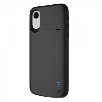 Husa telefon iPhone XR cu Baterie de 6000mAh - Techsuit Power Pro - Black - Img 3