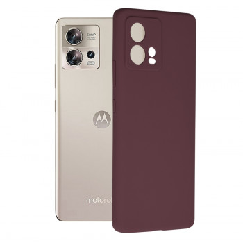 Husa telefon Motorola Edge 30 Fusion - Techsuit Soft Edge Silicone - Plum Violet - Img 1