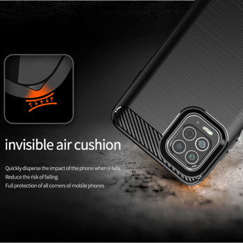 Husa telefon Motorola Moto G100 - Techsuit Carbon Silicone - Black - Img 3
