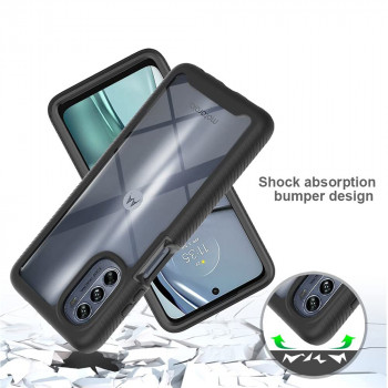 Husa telefon Motorola Moto G62 5G + Folie - Techsuit Defense360 Pro - Negru - Img 2