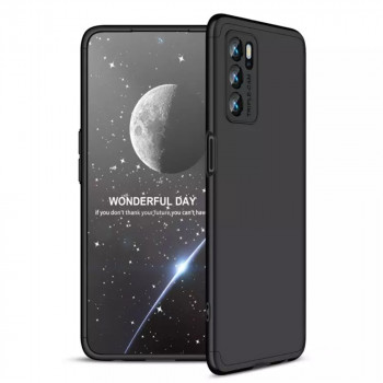 Husa telefon Oppo A16 / A16s / A54s + Folie - GKK 360 - Black - Img 2
