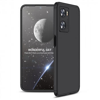 Husa telefon Oppo A57 4G / A57s / OnePlus Nord N20 SE + Folie - GKK 360 - Black - Img 2