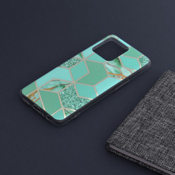 Husa telefon Oppo A94 4G / Reno5 Lite - Techsuit Marble Series - Green Hex - Img 4