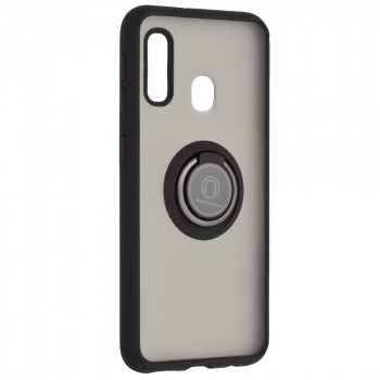 Husa telefon Samsung Galaxy A20e - Techsuit Glinth - Black - Img 3