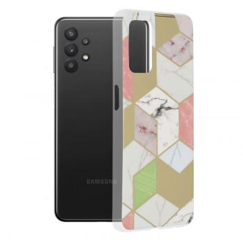 Husa telefon Samsung Galaxy A32 5G - Techsuit Marble Series - Purple Hex