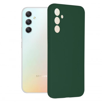 Husa telefon Samsung Galaxy A34 5G - Techsuit Soft Edge Silicone - Dark Green - Img 1