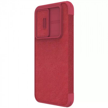 Husa telefon Samsung Galaxy A54 - Nillkin QIN Pro Leather Case - Red - Img 2