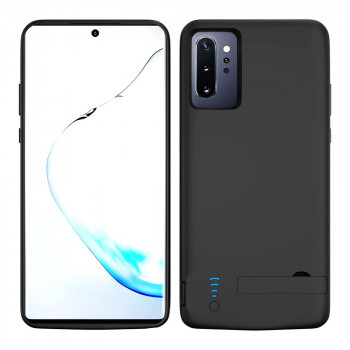 Husa telefon Samsung Galaxy Note 10 Plus 4G / Note 10 Plus 5G cu Baterie de 6000mAh - Techsuit Power Pro - Black