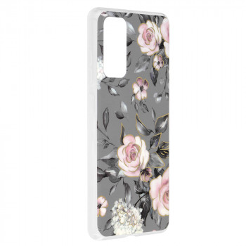Husa telefon Samsung Galaxy S20 FE / S20 FE 5G - Techsuit Marble Series - Bloom of Ruth Gray - Img 2