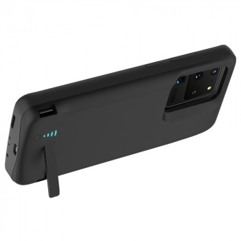 Husa telefon Samsung Galaxy S20 Ultra cu Baterie de 6000mAh - Techsuit Power Pro - Black - Img 2