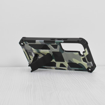 Husa telefon Samsung Galaxy S22 5G - Techsuit Blazor Series - Camo Lime - Img 2