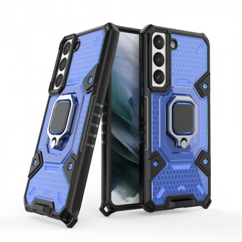 Husa telefon Samsung Galaxy S22 Plus 5G - Techsuit Honeycomb Armor - Blue