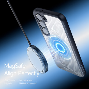 Husa telefon Samsung Galaxy S23 - Dux Ducis Aimo MagSafe Series - Black - Img 3