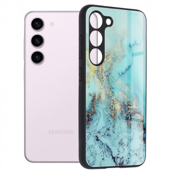 Husa telefon Samsung Galaxy S23 - Techsuit Glaze Series - Blue Ocean