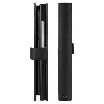 Husa telefon Samsung Galaxy S23 Ultra - Spigen Wallet S Plus - Black - Img 4
