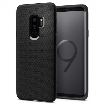 Husa telefon Samsung Galaxy S9 Plus - Spigen Liquid Air - Matte Black