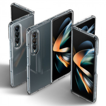 Husa telefon Samsung Galaxy Z Fold4 - Spigen Ultra Hybrid - Crystal Clear - Img 2