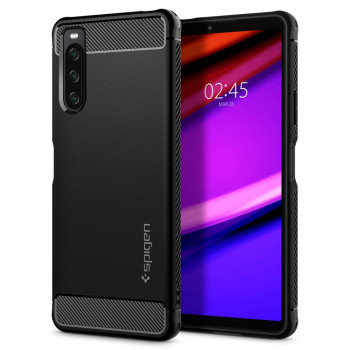Husa telefon Sony Xperia 10 IV - Spigen Rugged Armor - Black