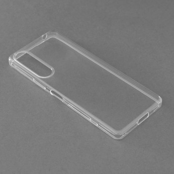 Husa telefon Sony Xperia 5 IV - Techsuit Clear Silicone - Transparenta - Img 2