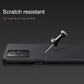 Husa telefon Xiaomi 11T / 11T Pro - Nillkin Super Frosted Shield - Blue - Img 2