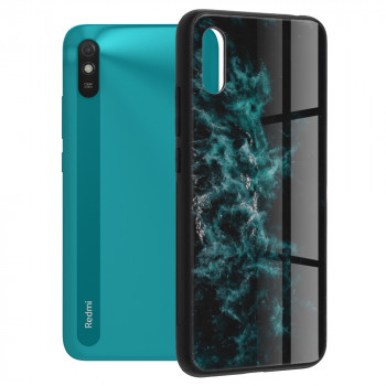 Husa telefon Xiaomi Redmi 9A / Redmi 9AT - Techsuit Glaze Series - Blue Nebula