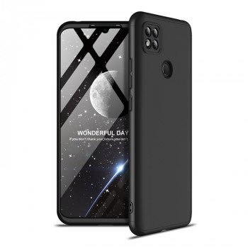 Husa telefon Xiaomi Redmi 9C / Redmi 9C NFC + Folie - GKK 360 - Black - Img 2