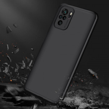 Husa telefon Xiaomi Redmi Note 10 4G / Note 10S 4G / Poco M5s + Folie - GKK 360 - Black - Img 4