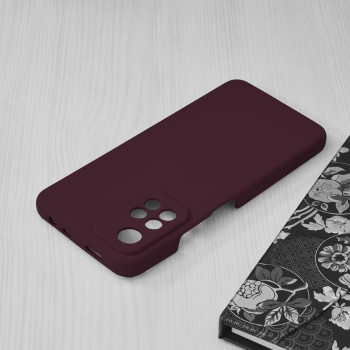 Husa telefon Xiaomi Redmi Note 11 Pro+ 5G - Techsuit Soft Edge Silicone - Plum Violet - Img 4