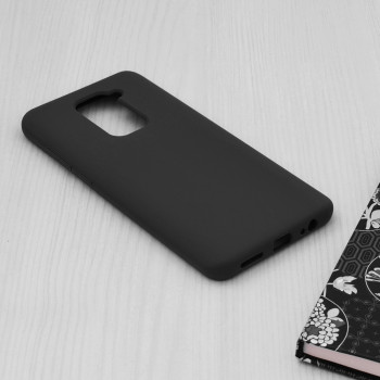 Husa telefon Xiaomi Redmi Note 9 / Redmi 10X 4G - Techsuit Soft Edge Silicone - Black - Img 4