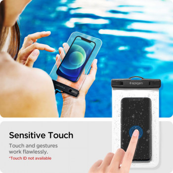 Husa universala pentru telefon (set 2) - Spigen Waterproof Case A601 - Clear - Img 2