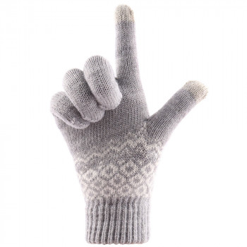 Manusi Touchscreen - Techsuit Knitting (ST0003) - Gray - Img 4